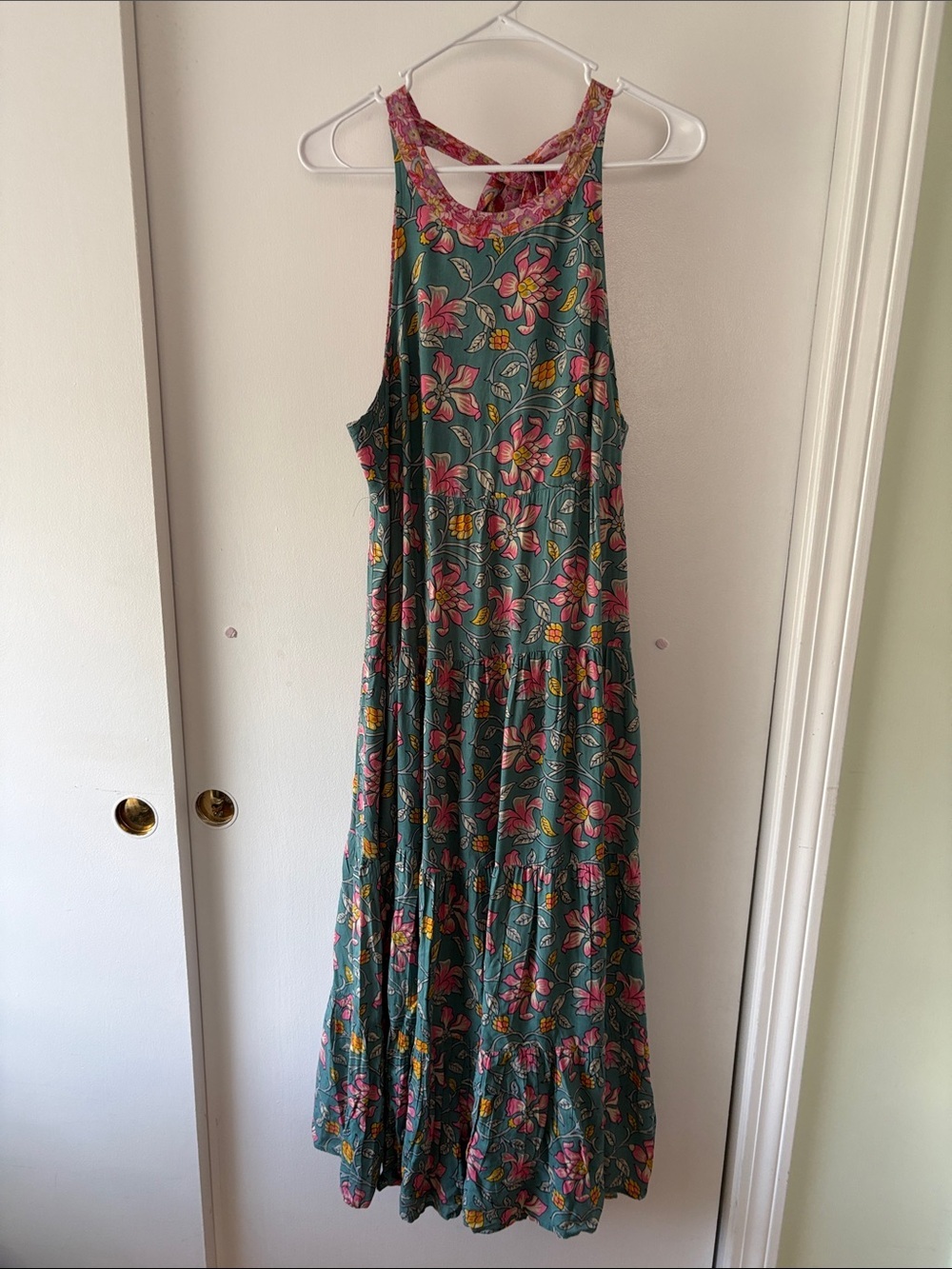 Natural Life Floral Dress L